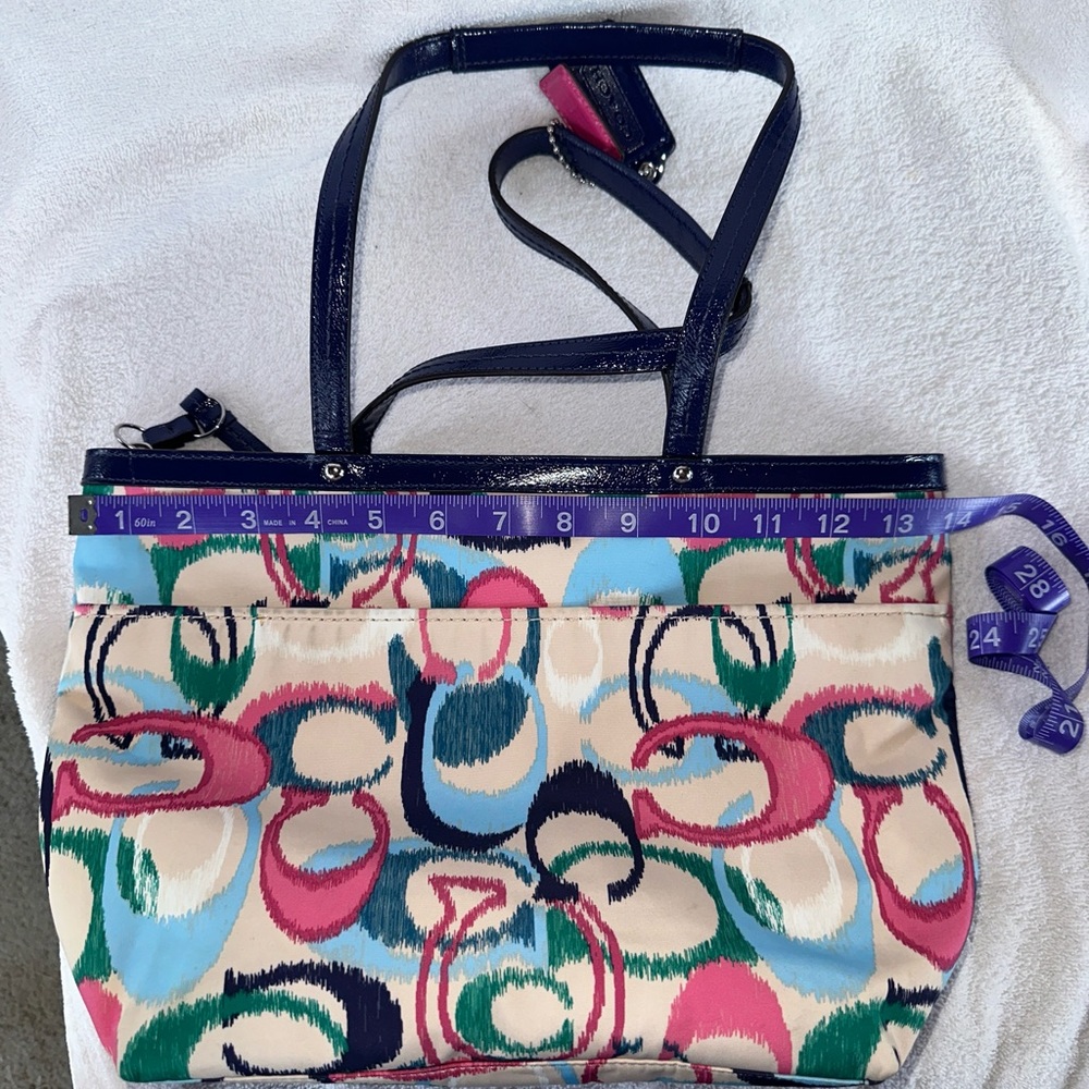 Colorful Coach purse - Picture 3 of 9